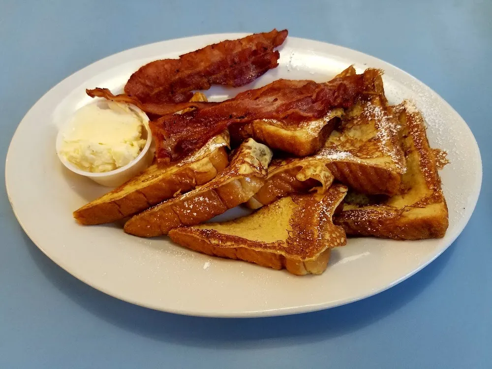 French Toast with a Side of Bacon
