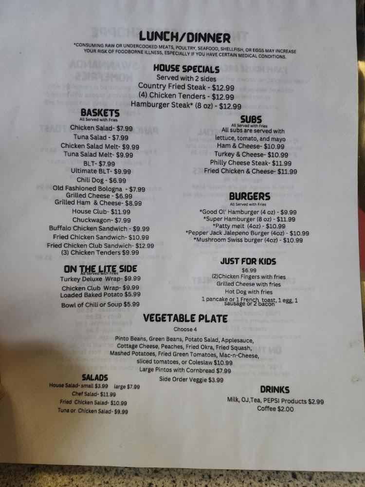 Breakfast Shoppe Menu image 4