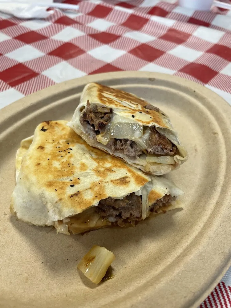 Philly Cheese Steak Wrap With